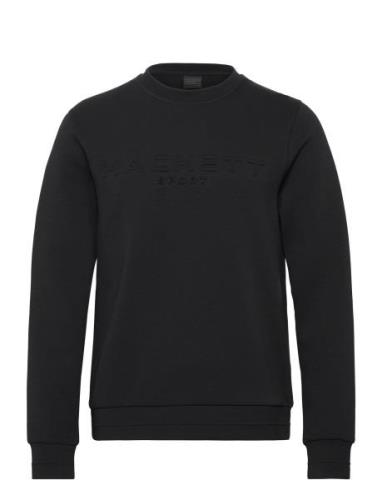 Hackett London Hs Embossed Crew Svart