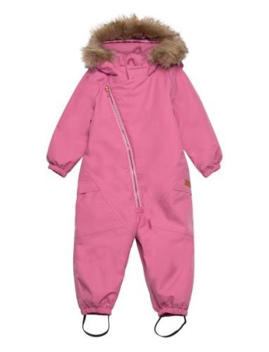 North Snowsuit Outerwear Coveralls Snow-ski Coveralls & Sets Pink Gugg...