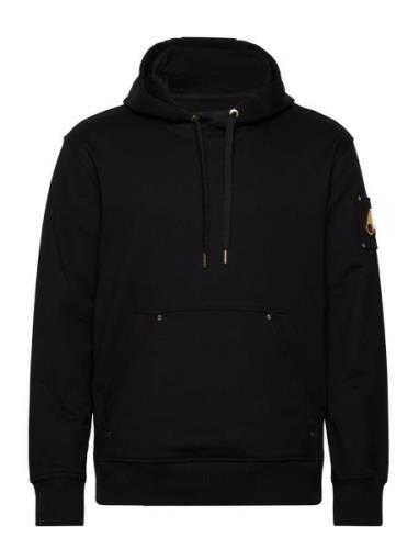 Martense Hoodie Tops Sweat-shirts & Hoodies Hoodies Black Moose Knuckl...