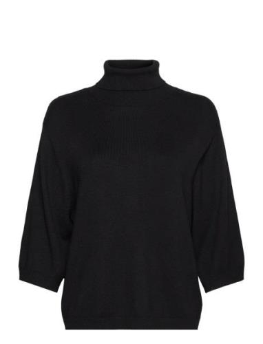 Tio Top Black Tops Knitwear Jumpers Black Movesgood