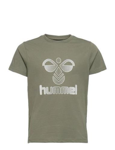 Hmlproud T-Shirt S/S Sport T-shirts Short-sleeved Green Hummel