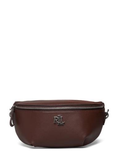 Leather Marcy Belt Bag Bum Bag Väska Brown Lauren Ralph Lauren