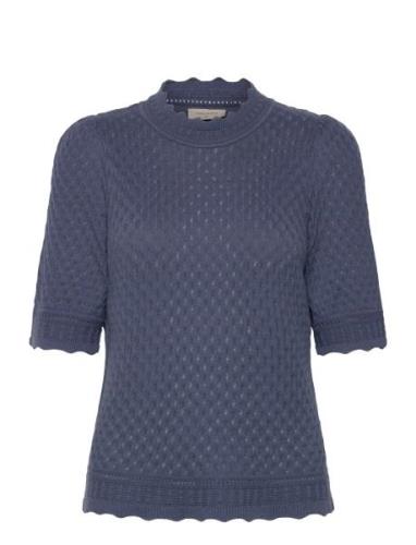 Fqgina-Pullover Tops Knitwear Jumpers Navy FREE/QUENT