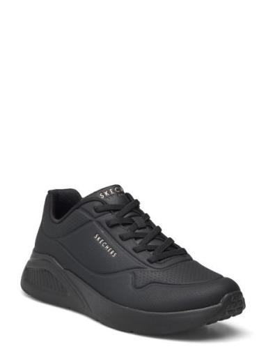 Uno Lite - Lite Work Låga Sneakers Black Skechers