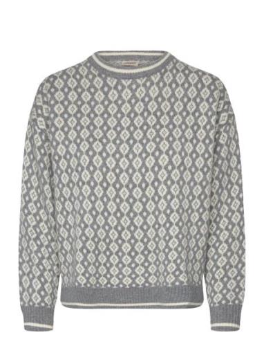 Clothilde Jumper Tops Knitwear Jumpers Grey Jumperfabriken