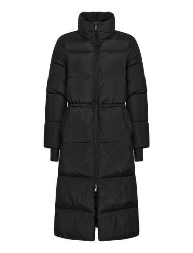 Röhnisch Pebble Drawstring Coat Svart