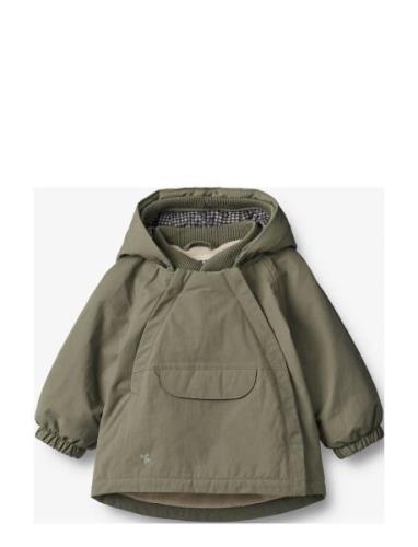 Jacket Sascha Tech Fodrad Jacka Khaki Green Wheat