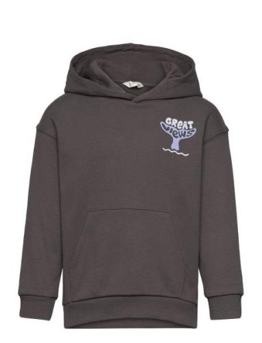 Hoodie Pacific Tops Sweat-shirts & Hoodies Hoodies Grey Mango