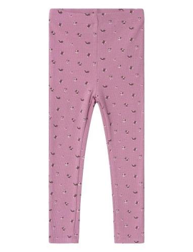 Nmfolinne Xsl Legging Bottoms Leggings Pink Name It