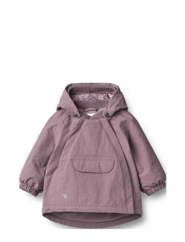 Jacket Sascha Tech Fodrad Jacka Purple Wheat