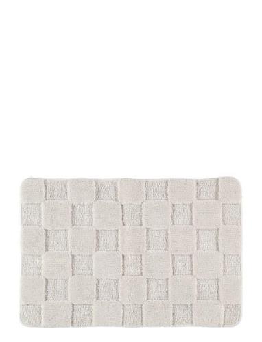 Noble House Bath Mat Check Beige