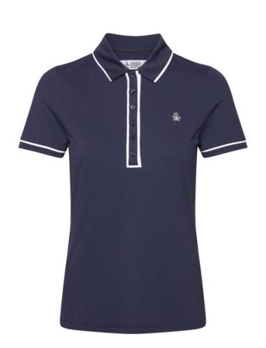 Performance Veronica Polo Tops T-shirts & Tops Polos Navy Original Pen...