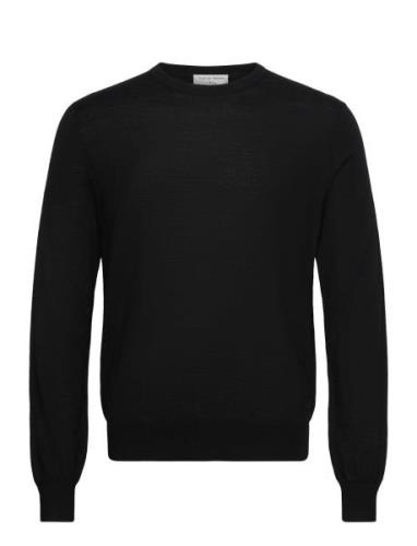 Connor Rws Tops Knitwear Round Necks Black Tiger Of Sweden