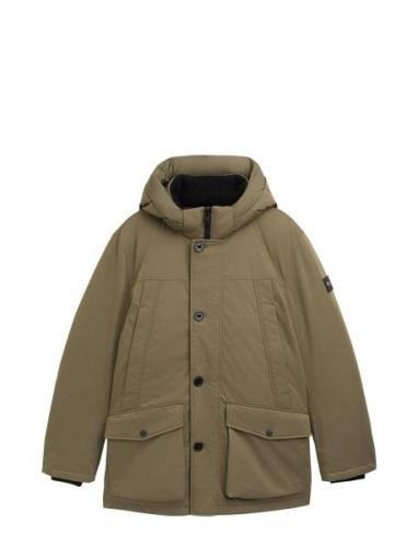 Arctic Parka Parka Jacka Khaki Green Tom Tailor