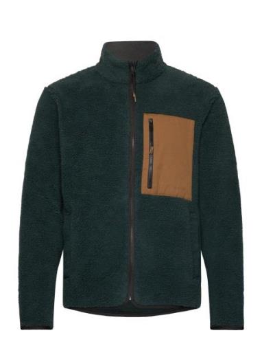 Pocket Teddy Jacket Tunn Jacka Green Revolution