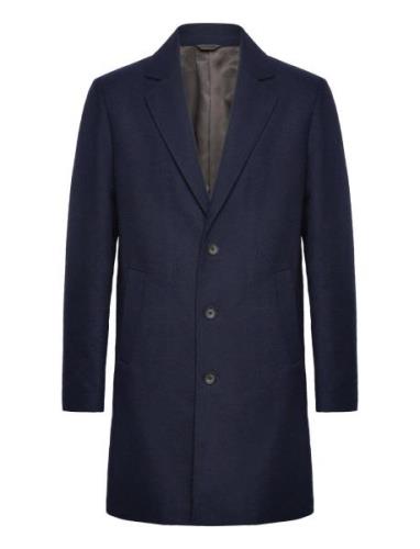 Jjeharrison Wool Coat Sn Yllerock Rock Navy Jack & J S