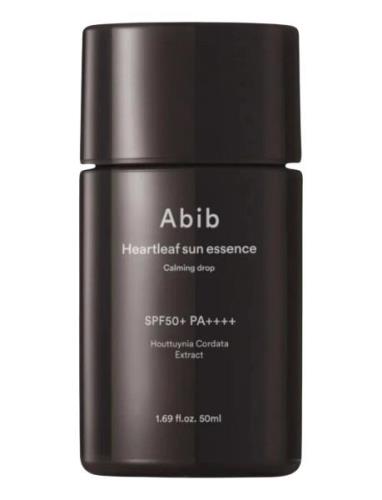 Heartleaf Sun Essence Calming Drop Solkräm Ansikte Nude Abib