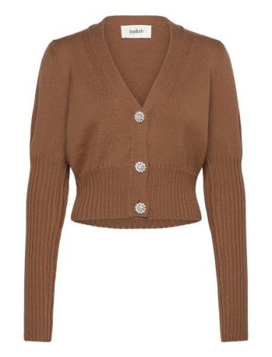 Cardigan Tanda Tops Knitwear Cardigans Brown Ba&sh