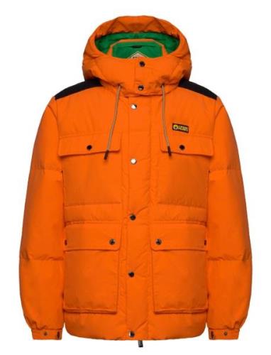 Cp Alaska 4 Pocket Detachable Hooded Jkt Yllerock Rock Orange Ciesse P...