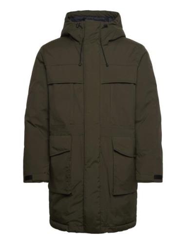 Apex Canvas? Long Padded Coat - Grs Parka Jacka Khaki Green Knowledge ...