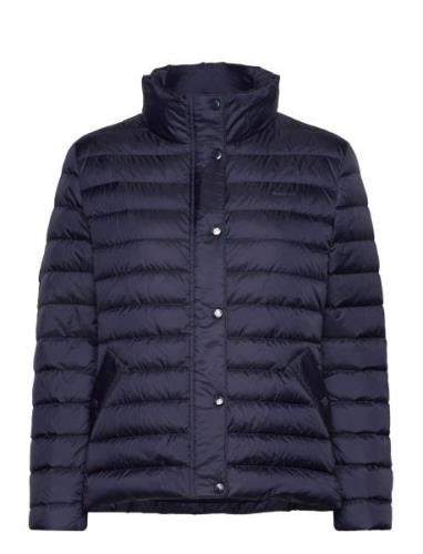 Light Down Jacket Fodrad Jacka Navy GANT