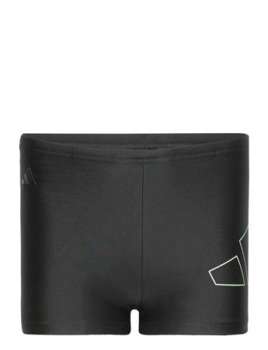 Performance Big Bars Swim Boxer Badshorts Black Adidas Performance