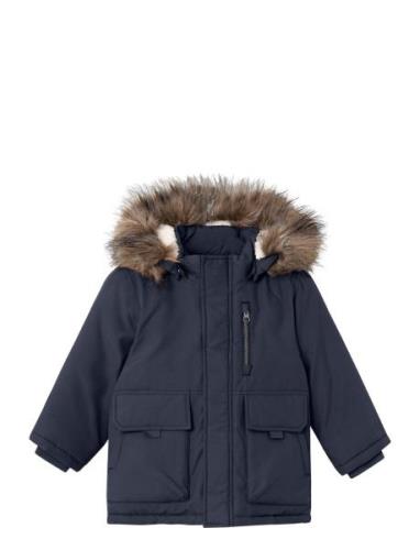 Nmmmaster05 Parka Jacket Pb Fo Parka Jacka Navy Name It