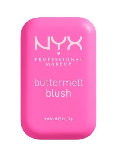 Nyx Professional Makeup Buttermelt Blush 01 My Butta Half Rouge Smink ...