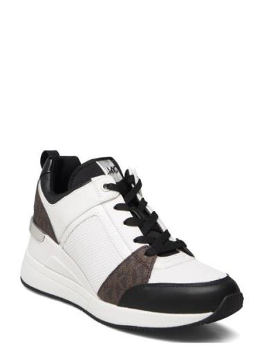 Georgie Trainer Låga Sneakers White Michael Kors