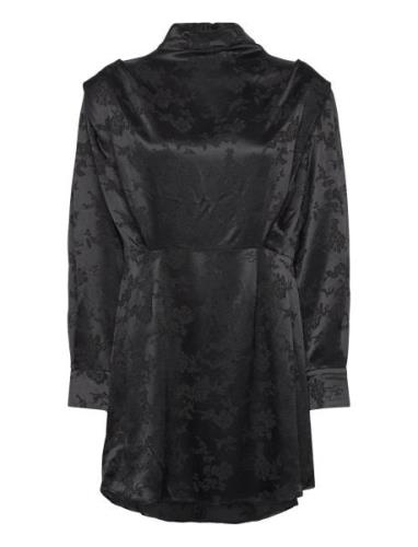 Dina Dress Kort Klänning Black MAUD