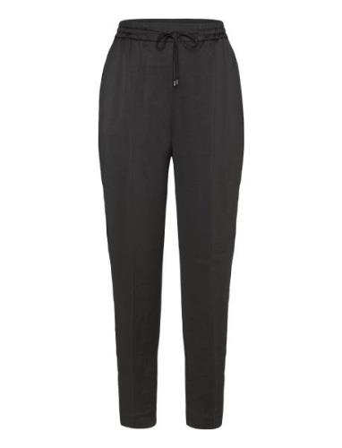 Natori Bottoms Trousers Slim Fit Trousers Black Ted Baker London