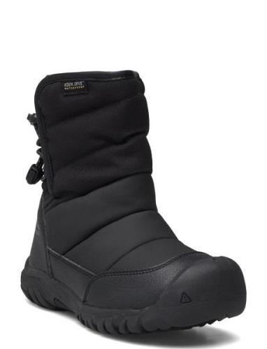 Ke Puffrider Wp C-Black-Steel Grey Vinterstövlar Pull On Black KEEN