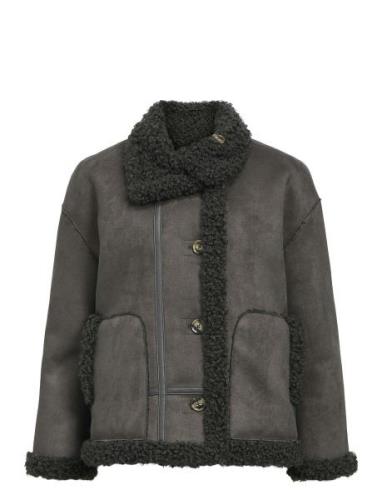 Objoaklyn Re Jacket 135 Kviltad Jacka Grey Object