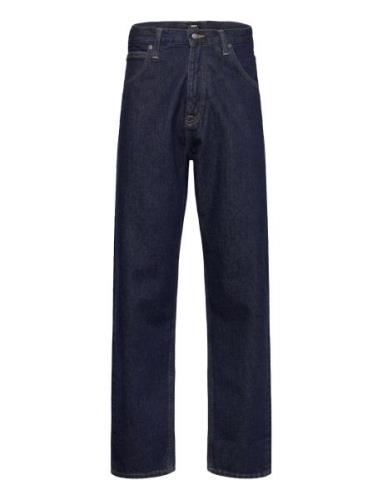 Tyrell Pant - Blue - Dark Marble Wash Bottoms Jeans Regular Blue Edwin