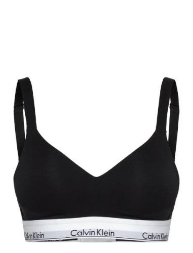 Lift Bralette Lingerie Bras & Tops Soft Bras Bralette Black Calvin Kle...