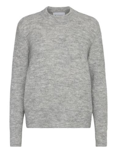 Lr-Felix Tops Knitwear Jumpers Grey Levete Room