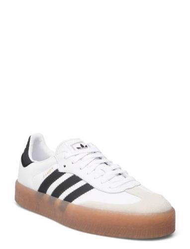 Sambae W Sport Sneakers Low-top Sneakers White Adidas Originals