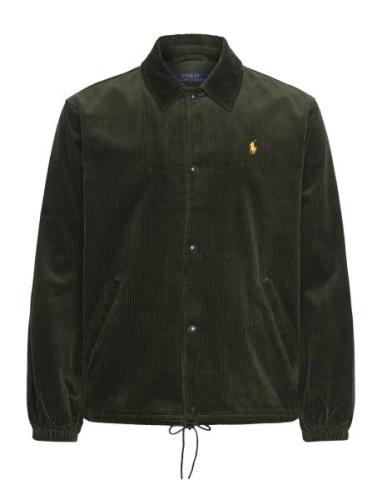 Corduroy Coach's Jacket Tunn Jacka Green Polo Ralph Lauren