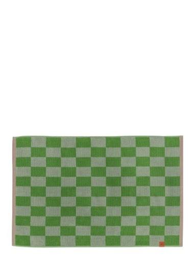 Retro Bath Mat Home Textiles Rugs & Carpets Bath Rugs Green Mette Ditm...