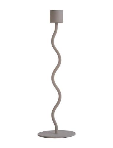 Cooee Design Curved Candlestick Beige