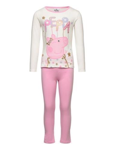 Pyjama Pyjamas Set Pink Gurli Gris