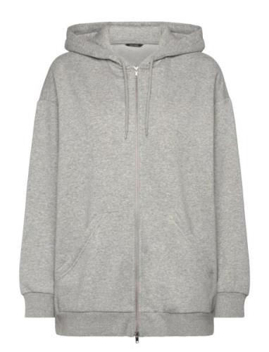 Monki Over D Hoodie Grå