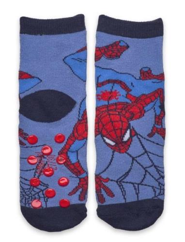 Spider-man Socks Blå