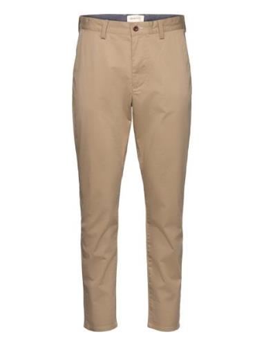 GANT Tapered Twill Chinos Beige