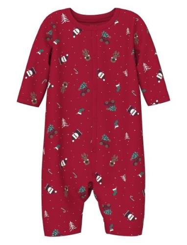 Name It Nbnvismas Ls Nightsuit Röd