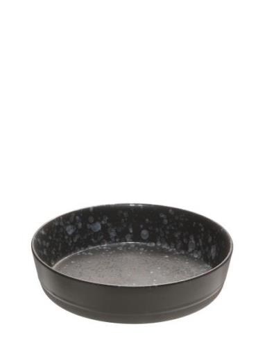 Aida Raw Nordic Black - Soup Plate D19,4 X H4,5 Cm 1 Pcs Svart