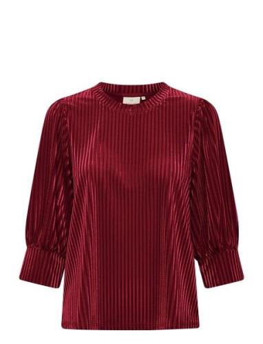 Kaffe Kacaca Blouse Röd