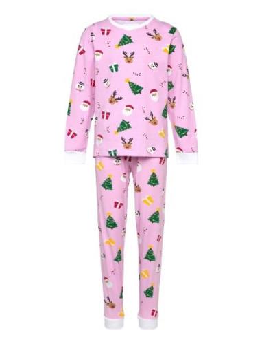 Christmas Sweats The Pinkish Pyjamas Kids Rosa