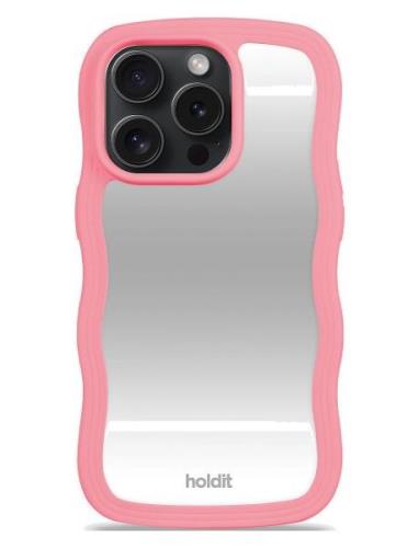 Holdit Wavy Case Iph 15 Pro Rosa