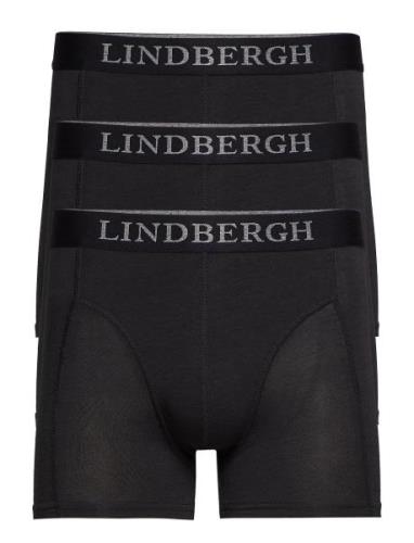 Lindbergh Basic Bamboo Boxers 3 Pack Svart